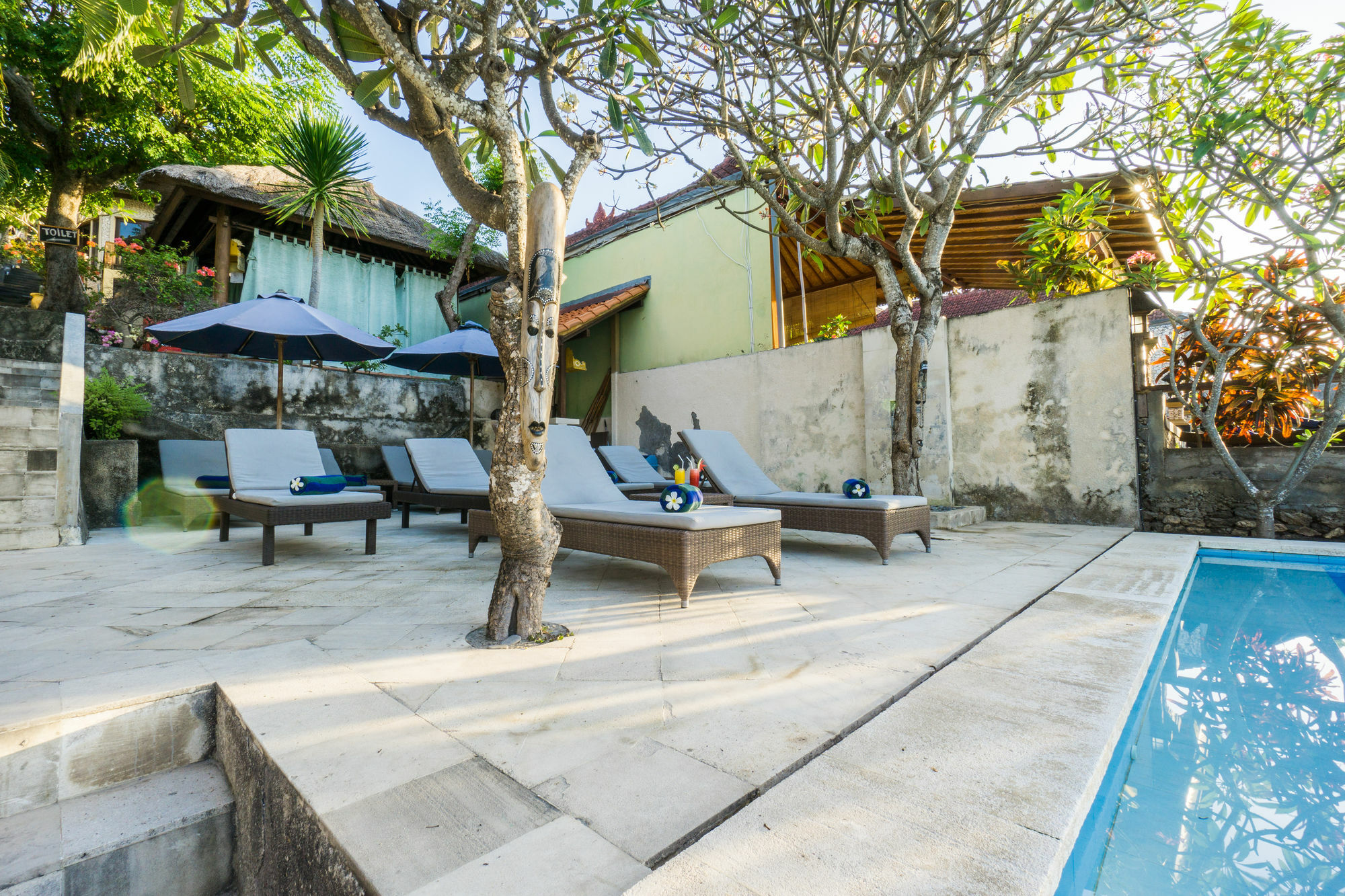 נוסה-למבונגן Ware Ware Surf Bungalow Lembongan מראה חיצוני תמונה