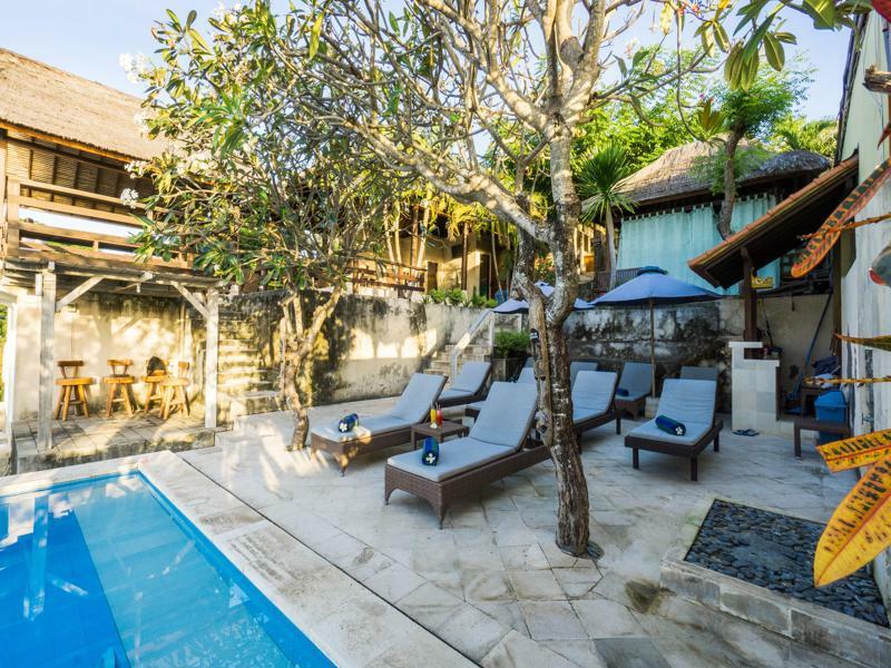 נוסה-למבונגן Ware Ware Surf Bungalow Lembongan מראה חיצוני תמונה